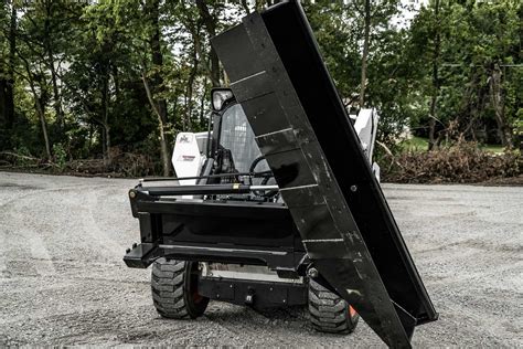 skid steer side dump attachment